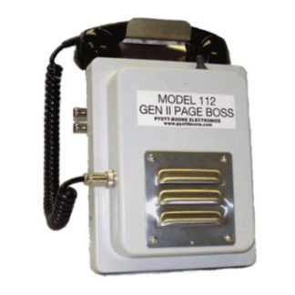 Model 112 GEN 11 Page Boss mine phone system