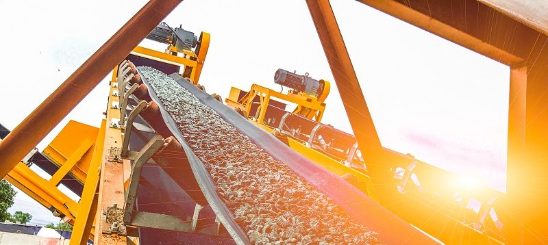 Conveyor motor controls for mines