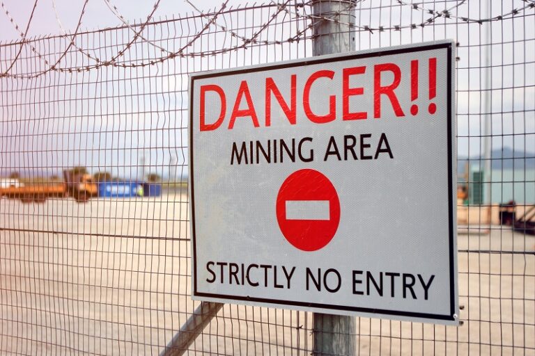 North staffs mining signs