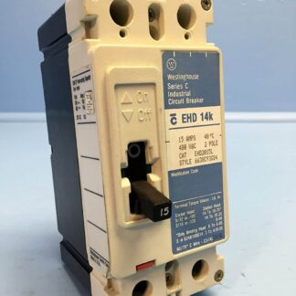 eaton circuit breaker ehd2015l 15 amp 2 pole