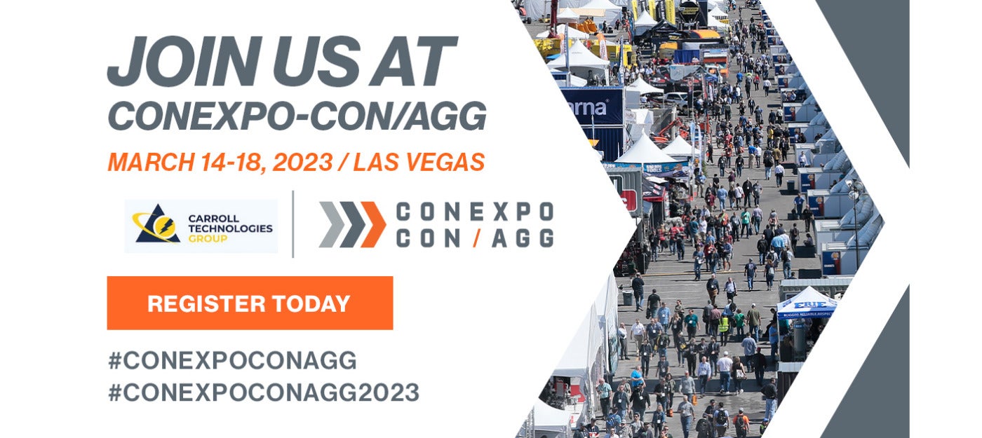 Carroll Technologies Group attending CONEXPO-CON/AGG 2023