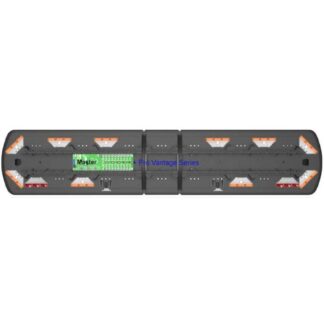 12-50220-ES 54" Ecco 12+ Pro Vantage™ Lightbar, 10 Amber Modules, 2 Worklights, 2 STT