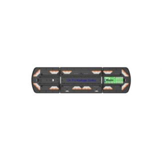 12-50230-ES 42" Ecco 12+ Pro Vantage™ Lightbar, 12 Amber Modules, 2 Worklights