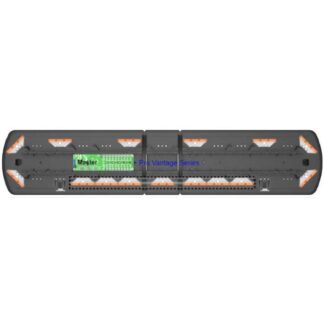 12-50428-ES 54" Ecco 12+ Pro Vantage™ Lightbar, 15 Amber Modules, 2 Worklights