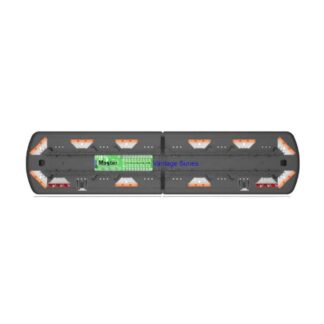 12-50504-ES 48" Ecco 12+ Pro Vantage™ Lightbar, 10 Amber Modules, 2 Worklights, 2 STT