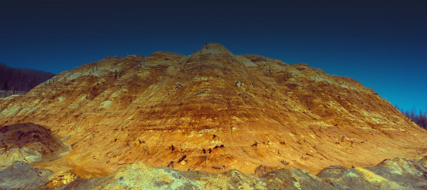 Copper Mine in Quebec, Canada