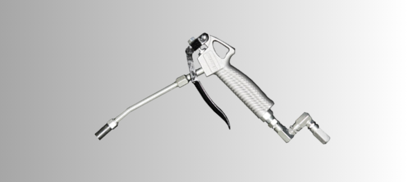 Balcrank grease gun with grey background