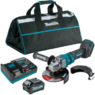 GAG14M1 40V Max XGT® Brushless Cordless 4‑1/2” ‑ 6" Paddle Switch Angle Grinder Kit, with Electric Brake (4.0Ah)