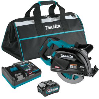 GSC01M1 40V Max XGT® Brushless Cordless 7‑1/4" Metal Cutting Saw Kit, with Electric Brake and Chip Collector (4.0Ah)
