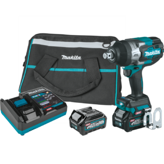 GWT01D 40V Max XGT® Brushless Cordless 4‑Speed High‑Torque 3/4" Sq. Drive Impact Wrench Kit w/ Friction Ring Anvil (2.5Ah)