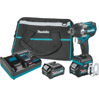 GWT08D 40V Max XGT® Brushless Cordless 4‑Speed Mid‑Torque 1/2" Sq. Drive Impact Wrench Kit w/ Detent Anvil (2.5Ah)