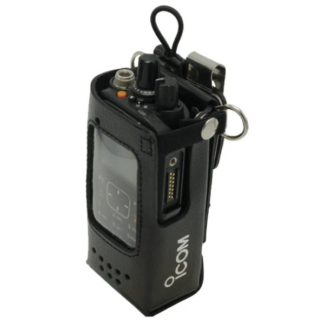 LCF1035SW Leather Case with Swivel Belt Loop and D-ring, Display Cutout for the F3400DS & F7010S